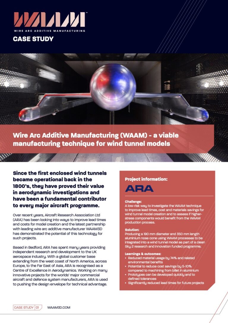Wire Arc Additive Manufacturing (WAAM) - a viable manufacturing ...
