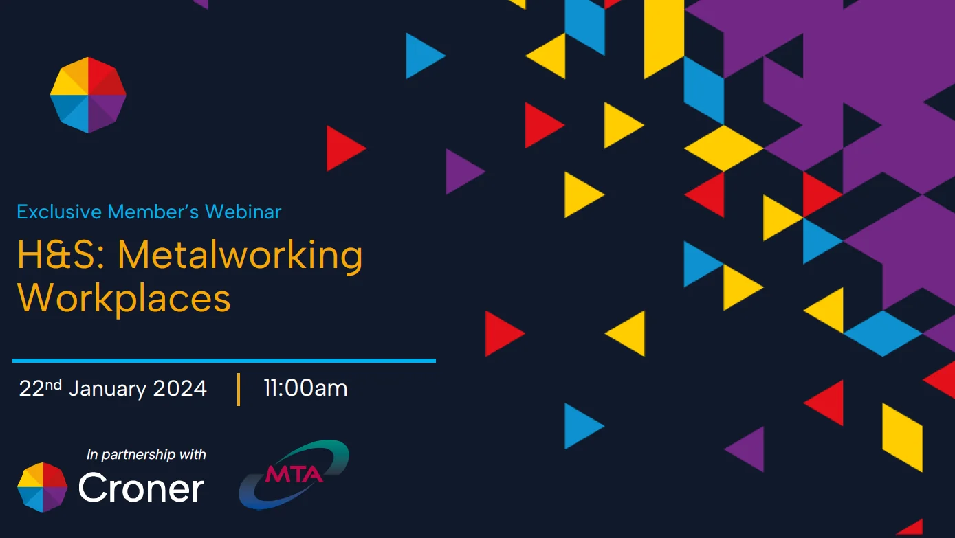 Webinar | H&S: Metalworking Workplaces