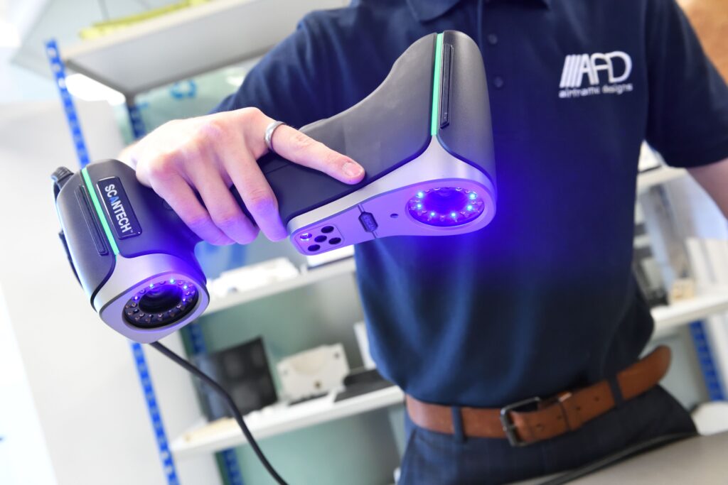 Comp Scan Ideas Airframe Designs takes 3D scanning to new levels