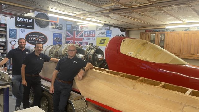 Airframe Designs world water speed record attempt